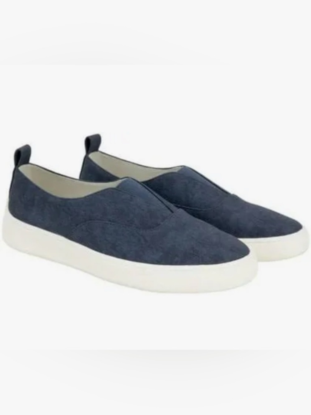 Kensie Navy Slip-On Sneakers with White Sole